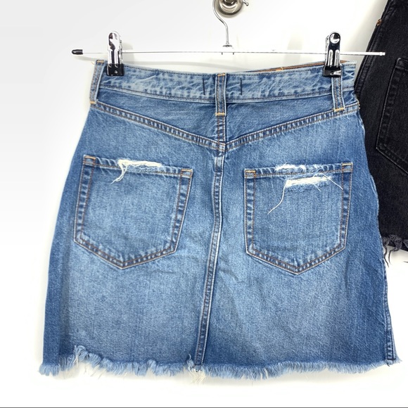 Abercrombie Fitch Jean Mini Skirt Bundle Black - Picture 6 of 8